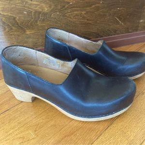 Dansko Marisol Black Shoe Clog 40